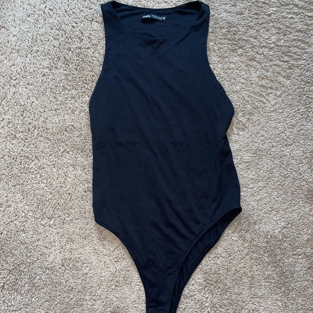 Zara Black Bodysuit